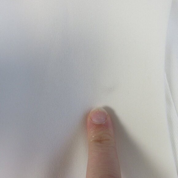 Club Monaco Vaal Vest Gile Women S White Tie Back Open Front Sleeveless 360 - Picture 8 of 14